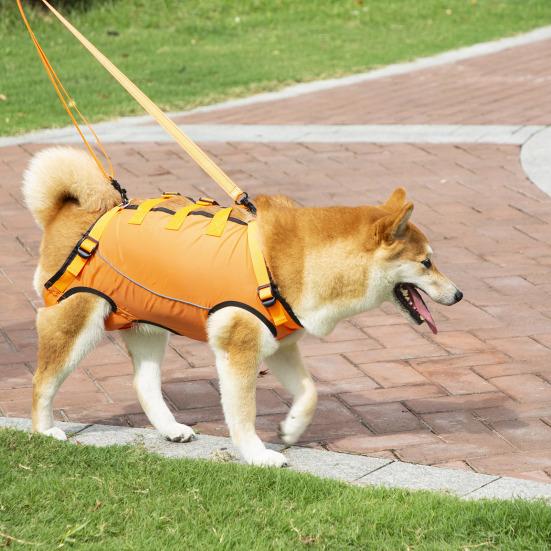 Nastavitelný zvedací postroj pro psa Pohodlný zvedací pás pro psa Prodyšná podpůrná smyčka pro staré, postižené, poranění kloubů, artritidu, procházku psa