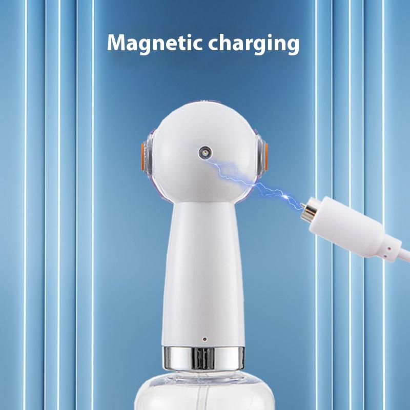 Blue White Pet Cat Dog Bubble Maker Dog Shower Automatic Bubble Maker Cat Shower Gel Bubble Maker Charging Bubble Maker