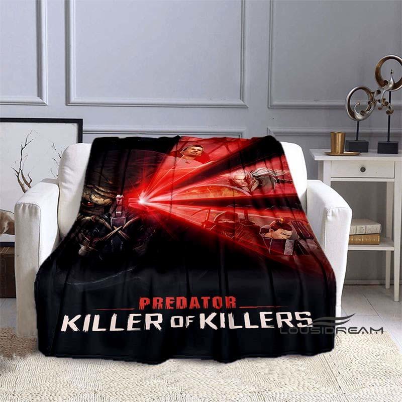 

Alien Vs Predator Printed Blanket Warm and Beautiful Flannel Soft and Comfortable Home Travel Bed Blanket Birthday Gift 75x100cm
