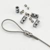 Dual Holes Combination Cable Lock Adjustable Cable Locker Carabiner Retainer for Bike Locks Motorcycle