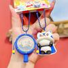 Dance Lion Creative And Tambourine A Pair Of Cartoon Keychain Pendant For Gift