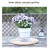 Self-Watering Flower Pots Plastic Flower Plant Pots With Drainage Holes For Living Room Plants Flowers Gardening Accessory