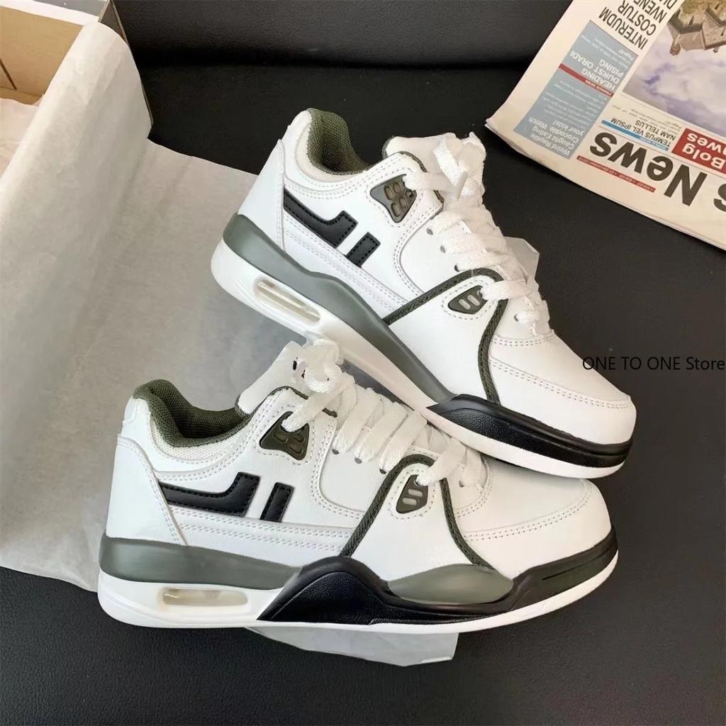 Fashion New Mens Sneakers White Air Cushion Casual Male Flat Shoes Outdoor Male Running Shoes Solid Color Men Shoes Zapatos Para Hombres