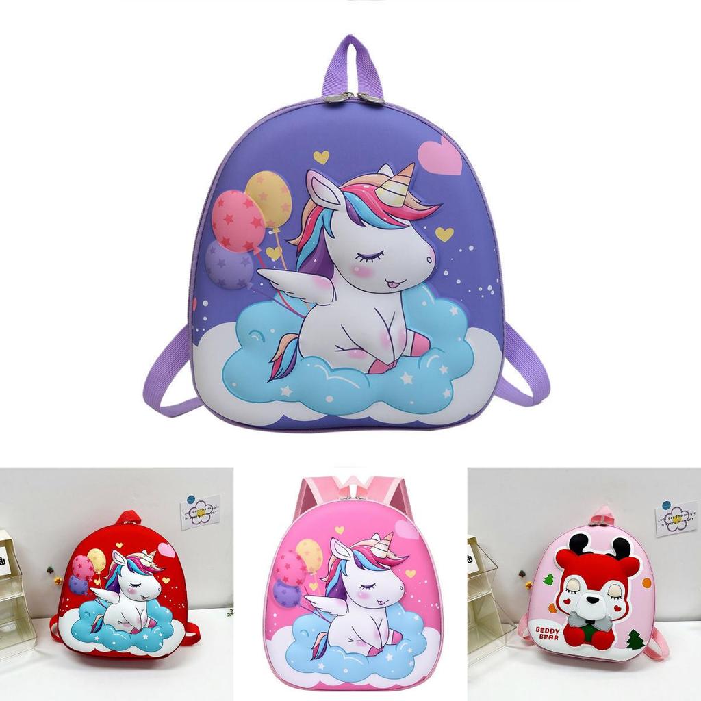 Cartoon Dinosaur Childrens Backpack With Arc Shoulder Straps For Preschoolers Special Characters Included