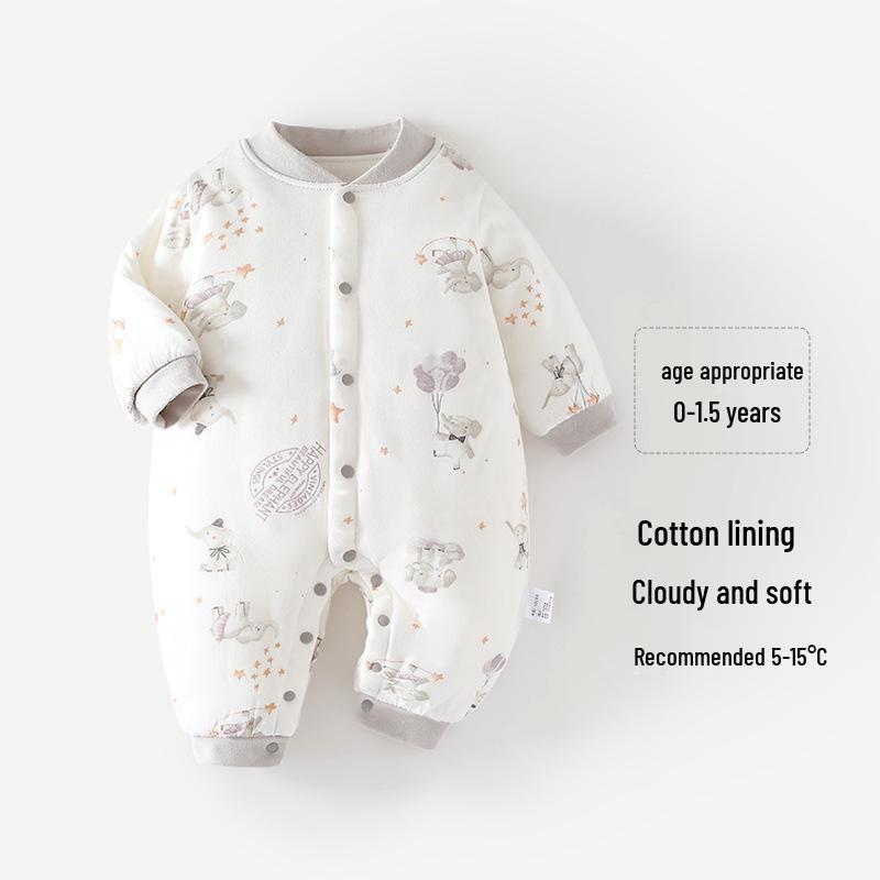 

Warm Cotton Newborn Onesie Romper for Boys & Girls - Autumn/Winter 66cm (3-6 months)