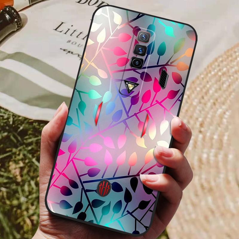 

Для ZTE Nubia Red Magic 7 Чохол Модний Силіконовий М який ТПУ Задня Кришка для Глобальної Версії Nubia REDMAGIC 7 Pro Чохол Бампер For Red Magic 7