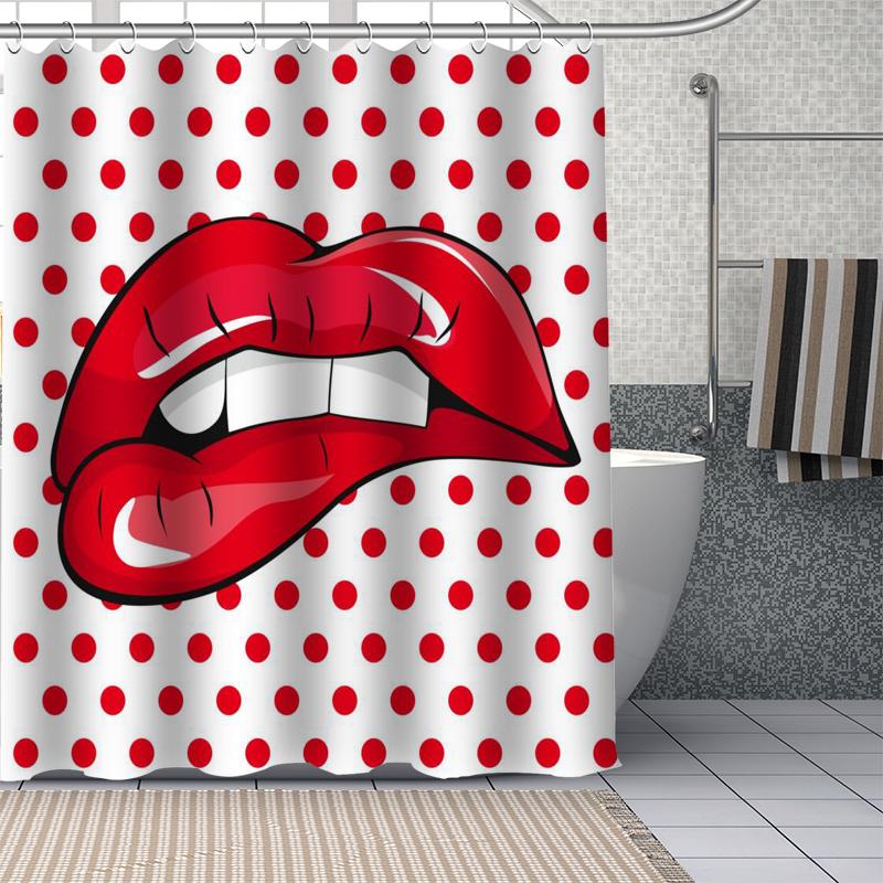 Comic-pop Art City Explosion Humor Expressions Shower Curtains Bathroom Curtain Fabric Washable Polyester for Bathtub Decor Set