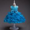 Popular European and American Flower Girl Tulle Cake Dress - Girls' Princess and First Birthday Dress