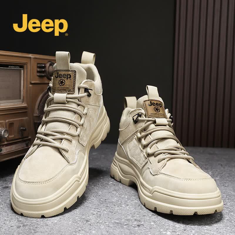 Jeep Men's Mid-Top Casual Outdoor Boots