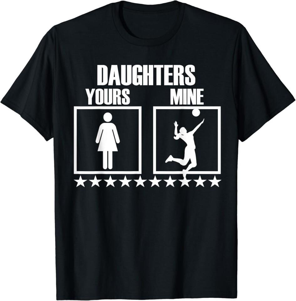 Volleyball Mom and Dad Gift Shirt for Volleyball Parents Unisex T-Shirt XXXL