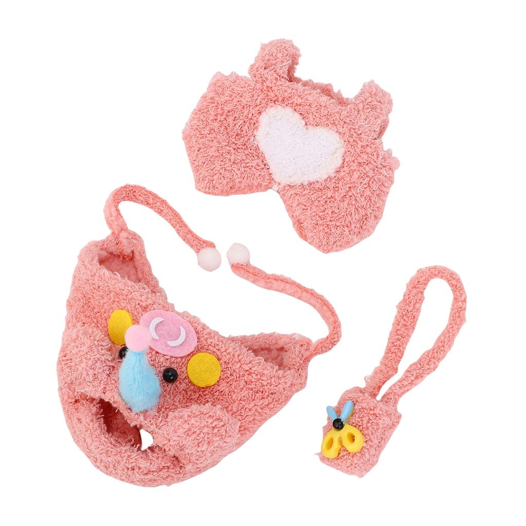 Doll Clothes Set for 17cm Dolls Cute Piggy Animal Style Premium Doll Outfit with Accessories for Collectors