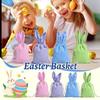 Easter Bag With Drawstring Basket Storage Pouch