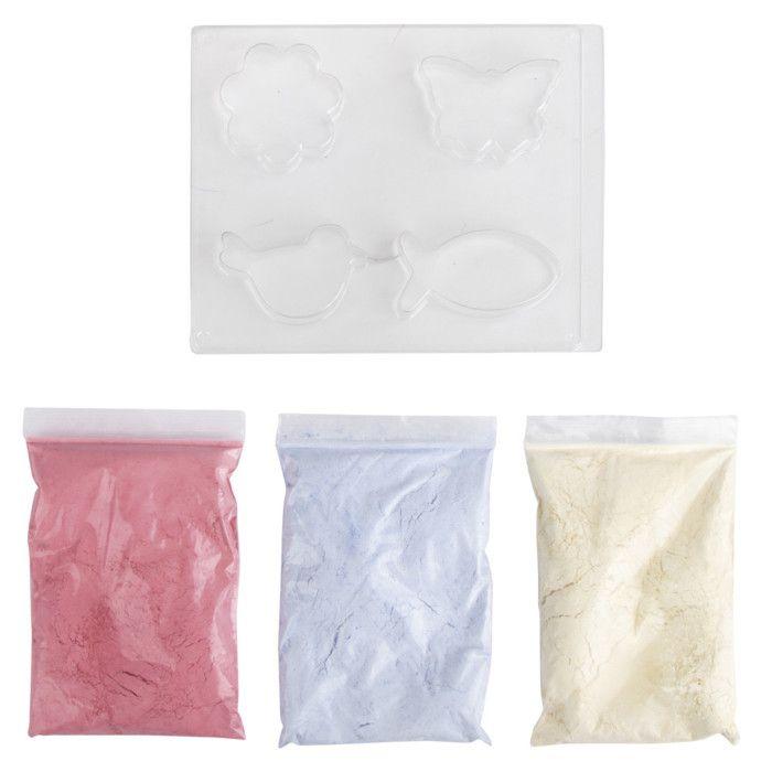 Coffret DIY pour fabriquer des craies colorées