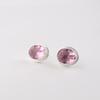 Rare Morganite Gemstone 925 Sterling Silver Jewelry Handmade Stud Earrings 0.5" EE-178-10