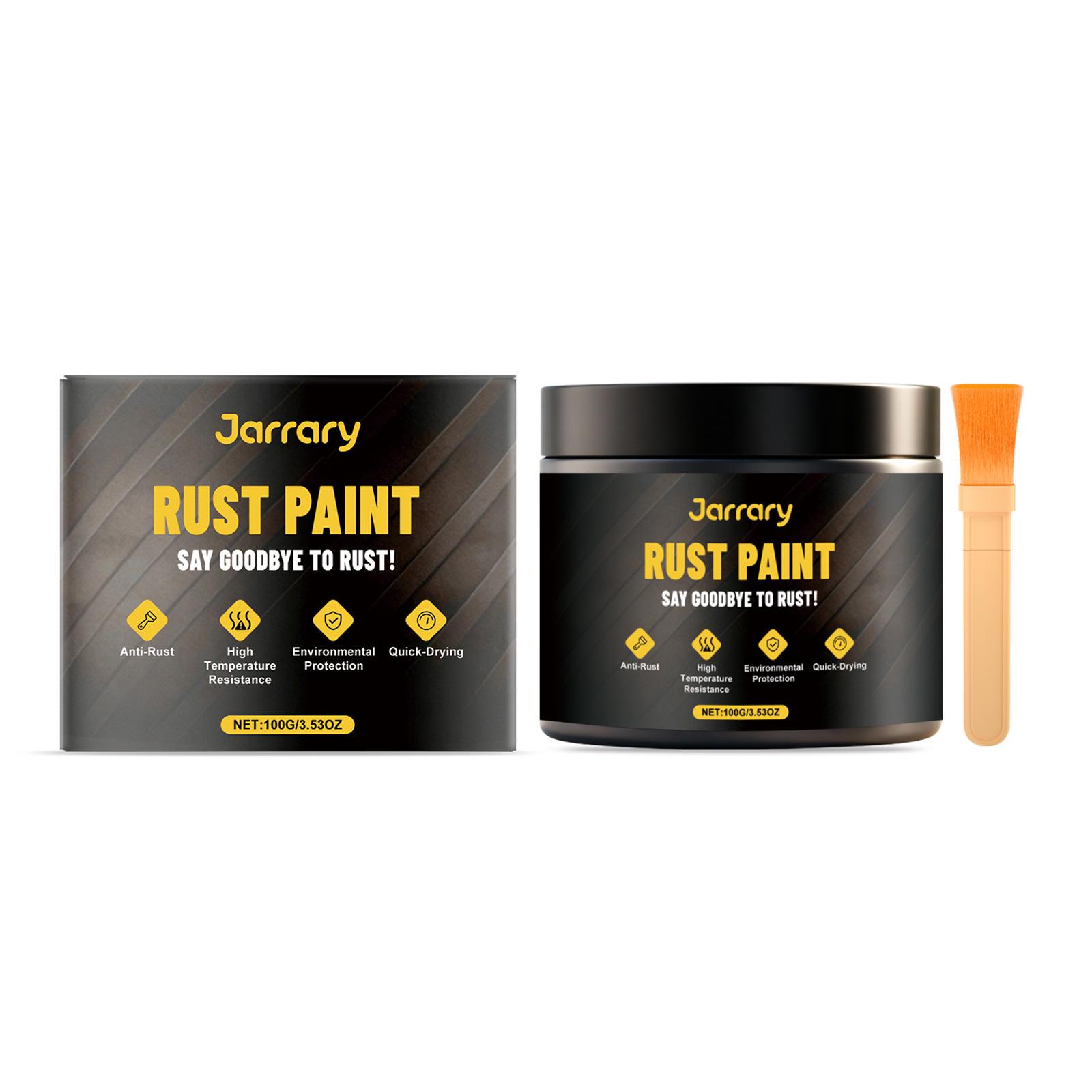 Jarrary Gray Anti-Rust Paint for Metal: Multi-Purpose Renovation & Polishing Solution
