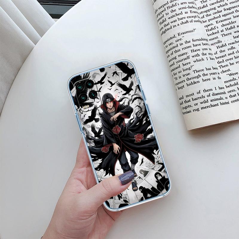 

Naruto Uchiha Itachi Transparent Phone Case for Motorola Moto G7 G8 G9 G84 G85 G73 G24 G15 Z2 Play Power Plus Motorola Moto G8 Play