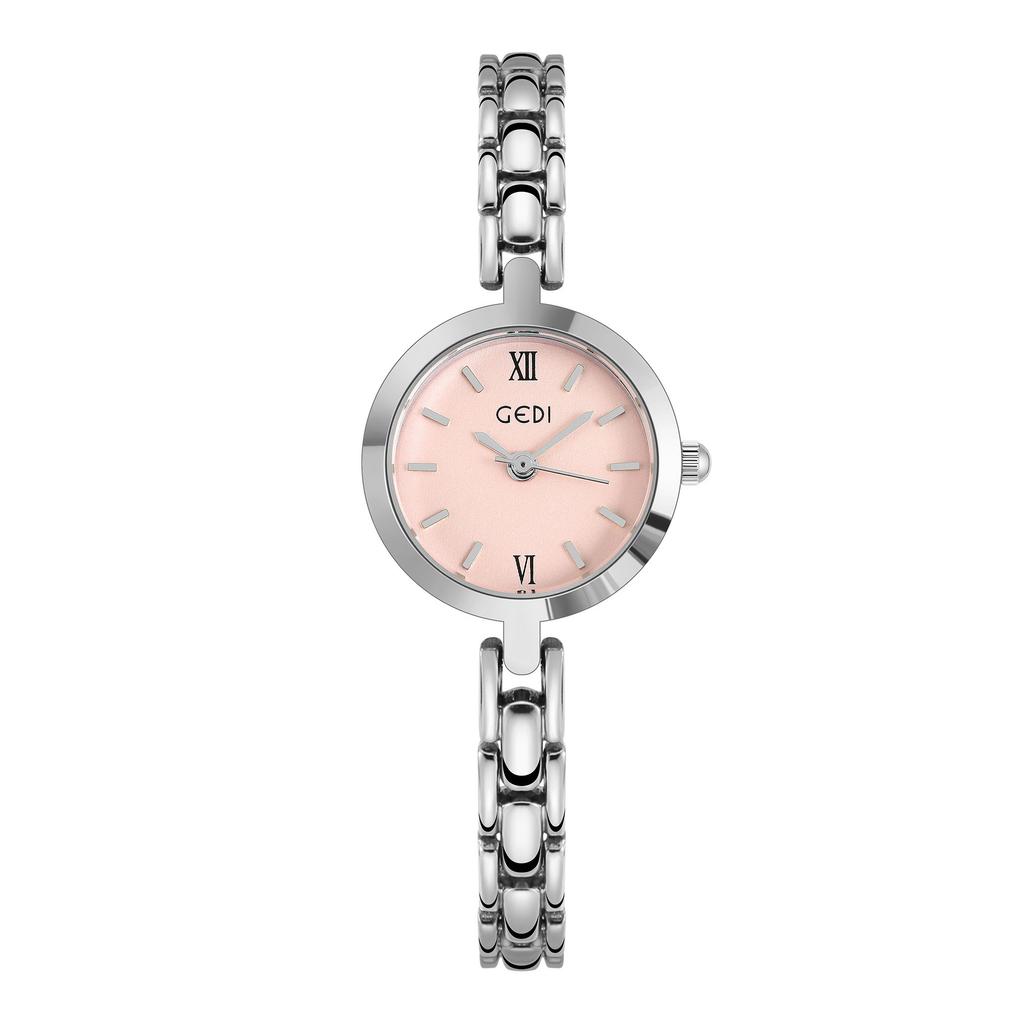 Exquisite Alloy Watch Women'S Simple Temperament Thin Belt Small High-End Quartz Watch
