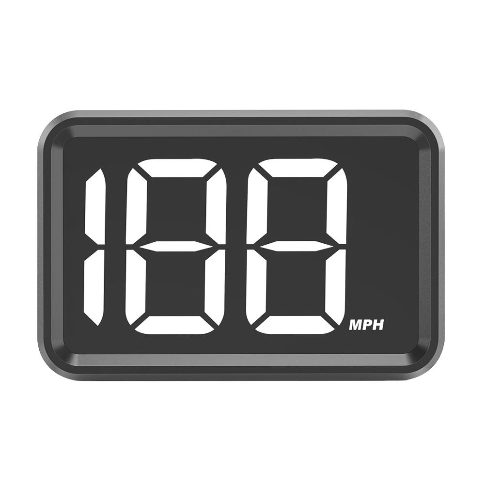 

3 дюйми KMH MPH Універсальний автомобільний HUD цифровий GPS спідометр Head Up Display Швидкість метр великий шрифт швидкість для всіх автомобілів вантажівок
