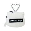Sanrio Mascot Holder Love Hello Hello Kitty Black 087246 Face-Shaped (I Kitty)