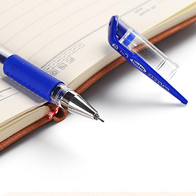 Europejski Standard Czarny Zestaw Długopisów Podpisowych Na Bazie Wody: Końcówka kulkowa i igłowa, Opcje czerwone i neutralne do egzaminów i artykułów piśmiennych