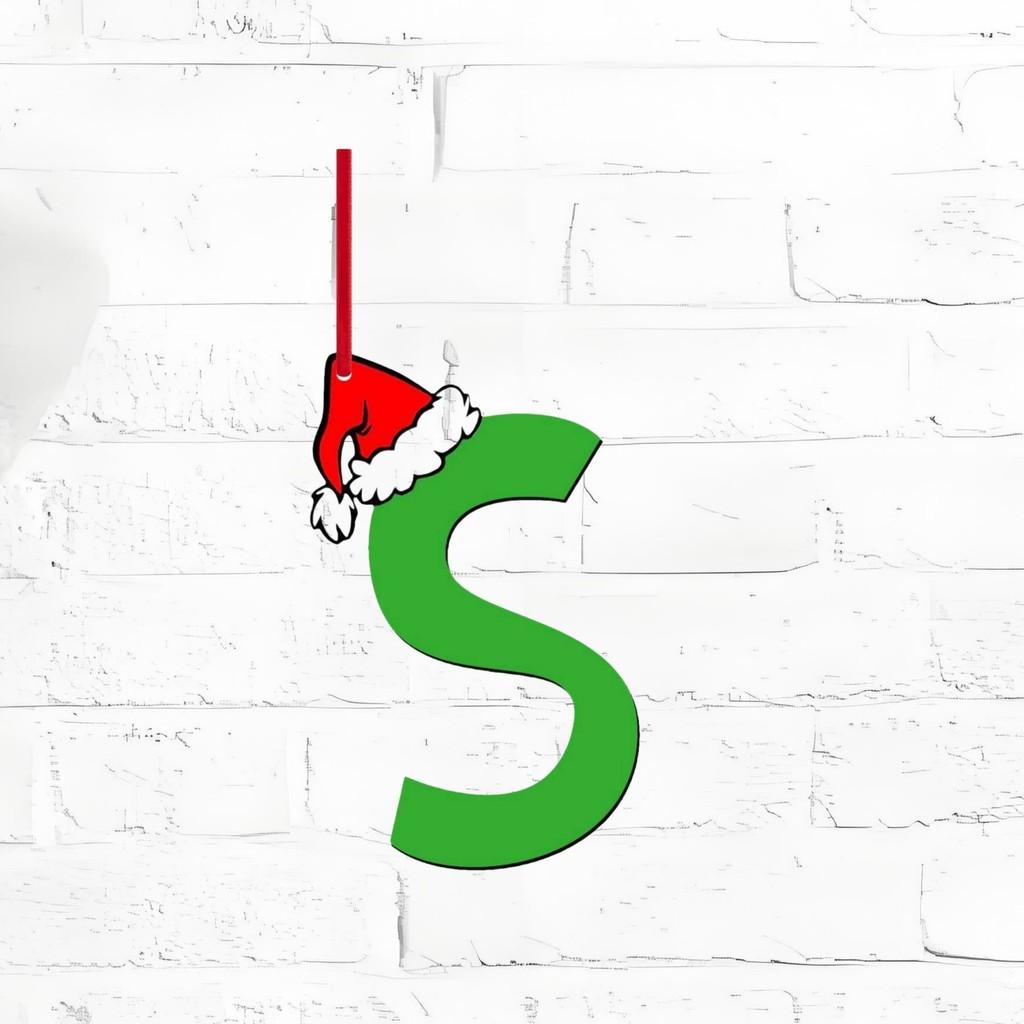 Ideas 26 Christmas Letter Ornament Pendant Christmas Tree Home Gifts Partys