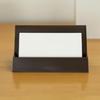 Plastic Name Card Display Holder Large Capacity Office Desk Business Card Stand