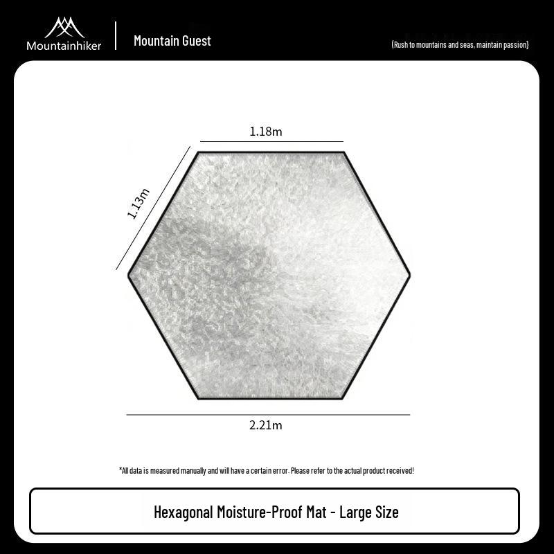 Hexagonal Quick-Open Automatic Tent: Mountain Camping Sunshade & Rainproof Canopy