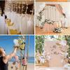 10pcs Ostrich Feathers, 11-13.8 inch(30-35cm) Natural Bulk White Feathers for Crafting Vase Wedding Party Home Christmas Day Decoration