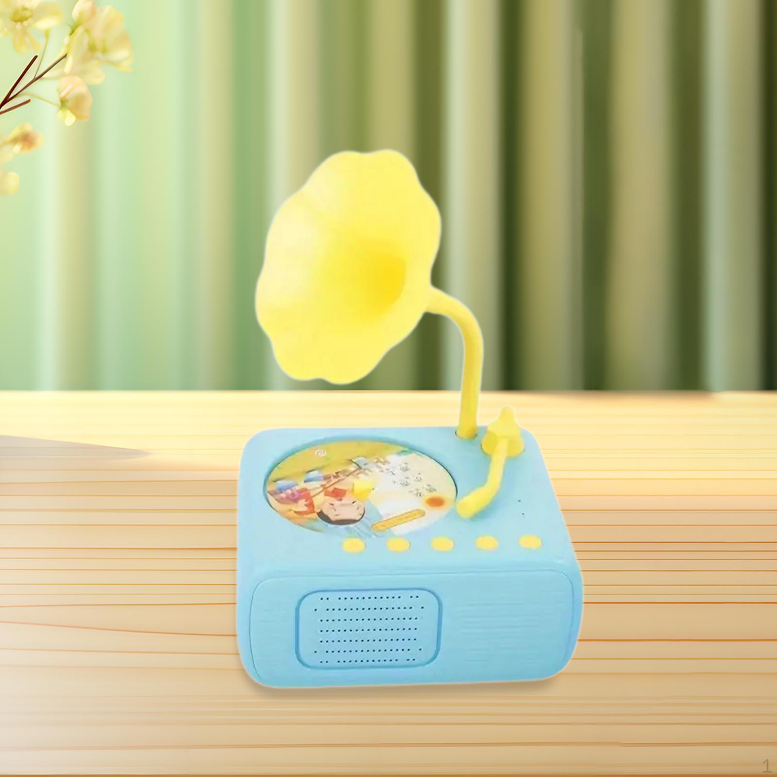 

Детский граммофон Детская английская машинка для рассказов Простая в использовании обучающая игрушка синий