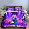 Anime Band Costume Set Soft Comfortable Duvet Cover Bedding Set Included 1*Duvet Cover & 2*Pillowcases, Gift