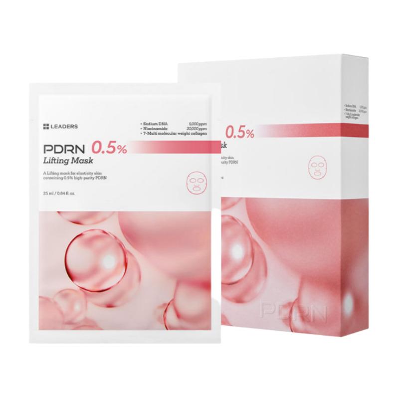 LEADERS PDRN 0.5% Lifting Mask (10 Sheets)