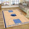 3D America Basketball Court Team Customized Rug Carpet for Living Room Bedroom Decor,Non-slip Decoration for Sofa Doormat Gift