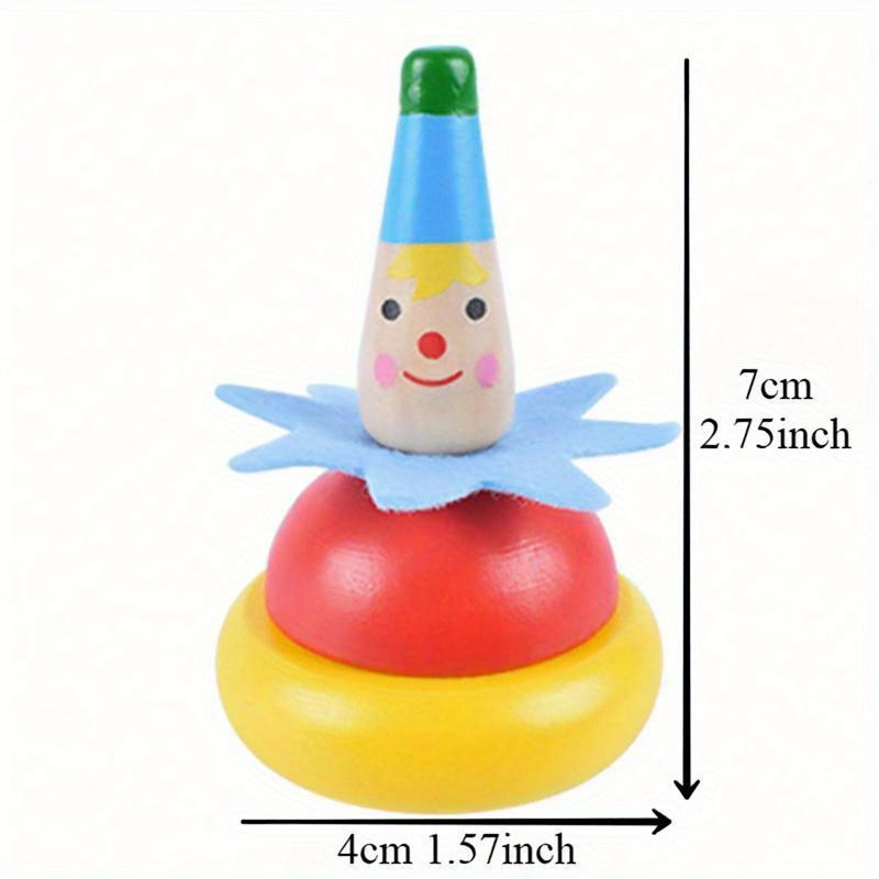 Exciting Colored Clown Swirling Wood - Outdoor for Young People with Table Games, Perfect for Family Activities with Unique Gift Ideas
