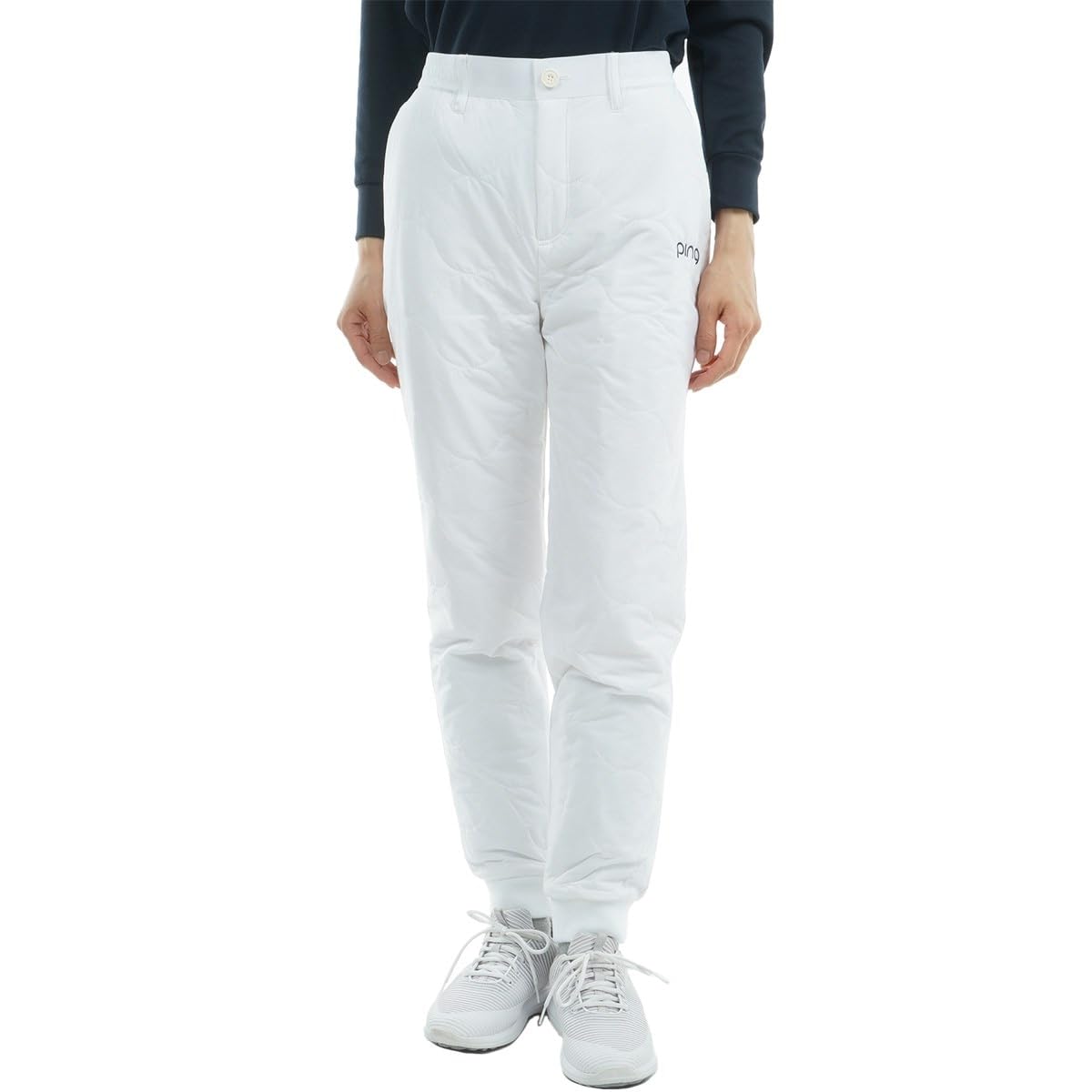 

утепленные длинные брюки и эластичные во всех [Pin Apparel] Женские для холодной погоды для гольфа L (теплые направления) / / 622-4231006 030_Белый