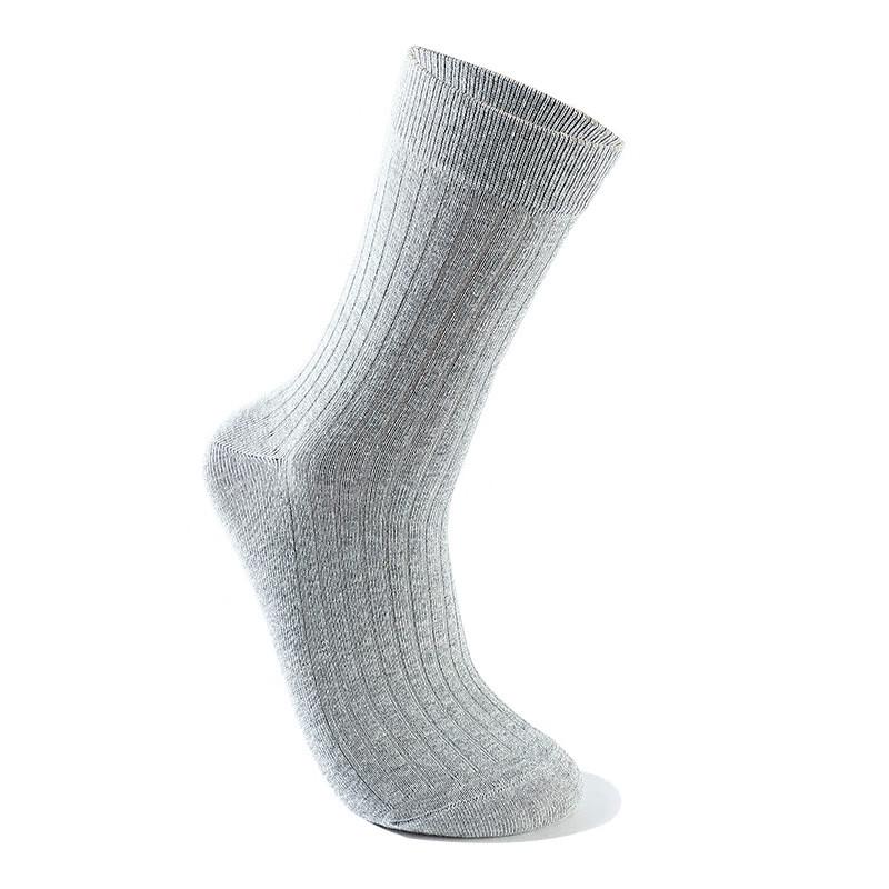 Men s Mid-Calf Pure Cotton Socks 5-Pack