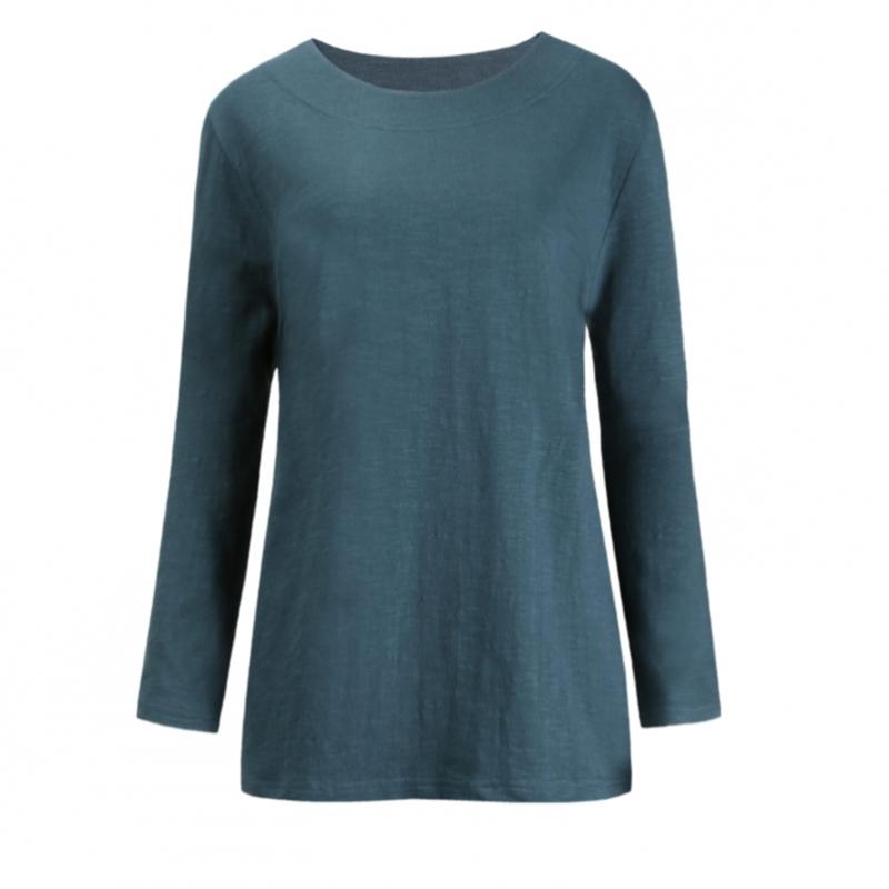 Shop Women Slab Spring Round Neck Plain T shirT Dai Wsh 1001 Pink