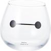 Disney Baymax Wobbling Tumbler Glass Approximately 290ml Diameter 98cm Miscellaneous Tableware Goods White Made Japan San4517