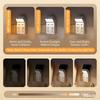 Universal Socket Night Light Socket Converter 1Type C & 2USB-A Warm White LED Socket Wall Lamp Square US/UK/EU Plug