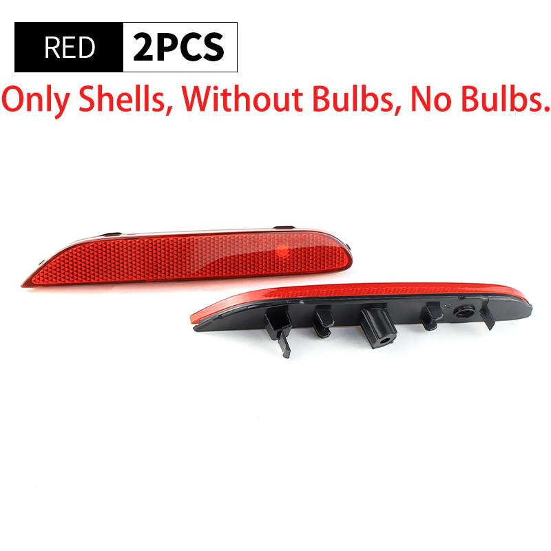 

2PCS Shell For Infiniti JX35 Q50 QX56 QX60 QX80 QX30 Leaf Pathfinder Rogue Altima Rogue Sport Bumper Brake Light Cover No Bulb