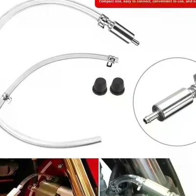 1PC Car Clutch Brake Bleeder Hose Hydraulic Clutch One Way Valve Tube Bleeding Tool Replacement Adapter Kit Auto Accessories