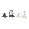 Pot Lid Storage Rack Sturdy Kitchen Lid Hanger with Removable Tray for Cabinet Shelf Organization