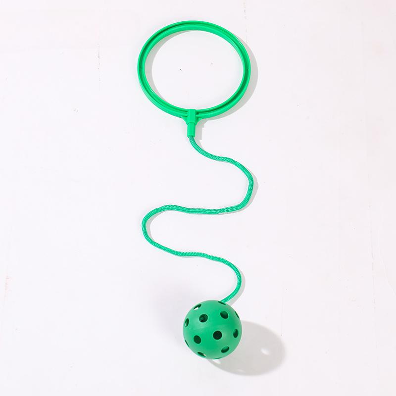 Lemon Jump Ball Swing Ball Tie Foot with Bounce Sense System Training Equipment Game Props Bounce Ankle Ring Bounce Fitness Ball Magic Wheel