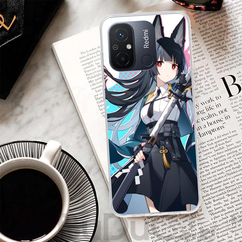 Hoshimi Miyabi Zenless Zone Zero ZZZ Cover For Xiaomi Redmi 13 13C 14C 12 12C 10 10C 9 9C 9T 9A Phone Case 10A 8A 8 7A 7 6A 6 K8