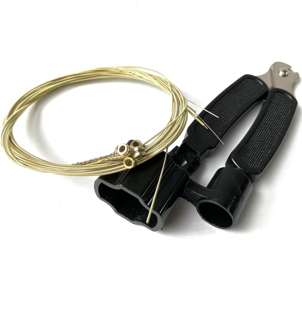 Easy Acoustic Guitar String Replacement Manual Winder with String Pin Acoustic Guitar String Replacement String Winder for Acoustic Guitar and