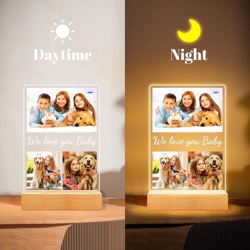 Personalized Pet Memorial Plaque Custom Photo Engraved Name Sympathy Gift for Loss of Dog Cat Remembrance Decor for Pet Owner