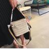 SCIONE Straw Small Bag Female New Summer Forest Woven Silk Scarf Fairy Bucket Bag Girl Messenger Beach Bag