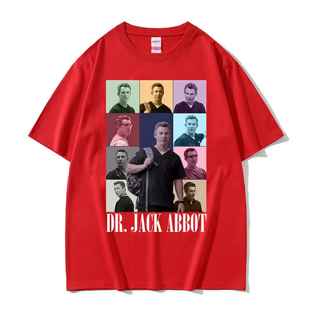 Dr Jack Abbot The Eras Tour Koszulki z nadrukiem Unisex Damska Moda Hip Hop Ulica Gotycka T-shirt Codzienny Komfort Wysokiej Jakości Koszulka