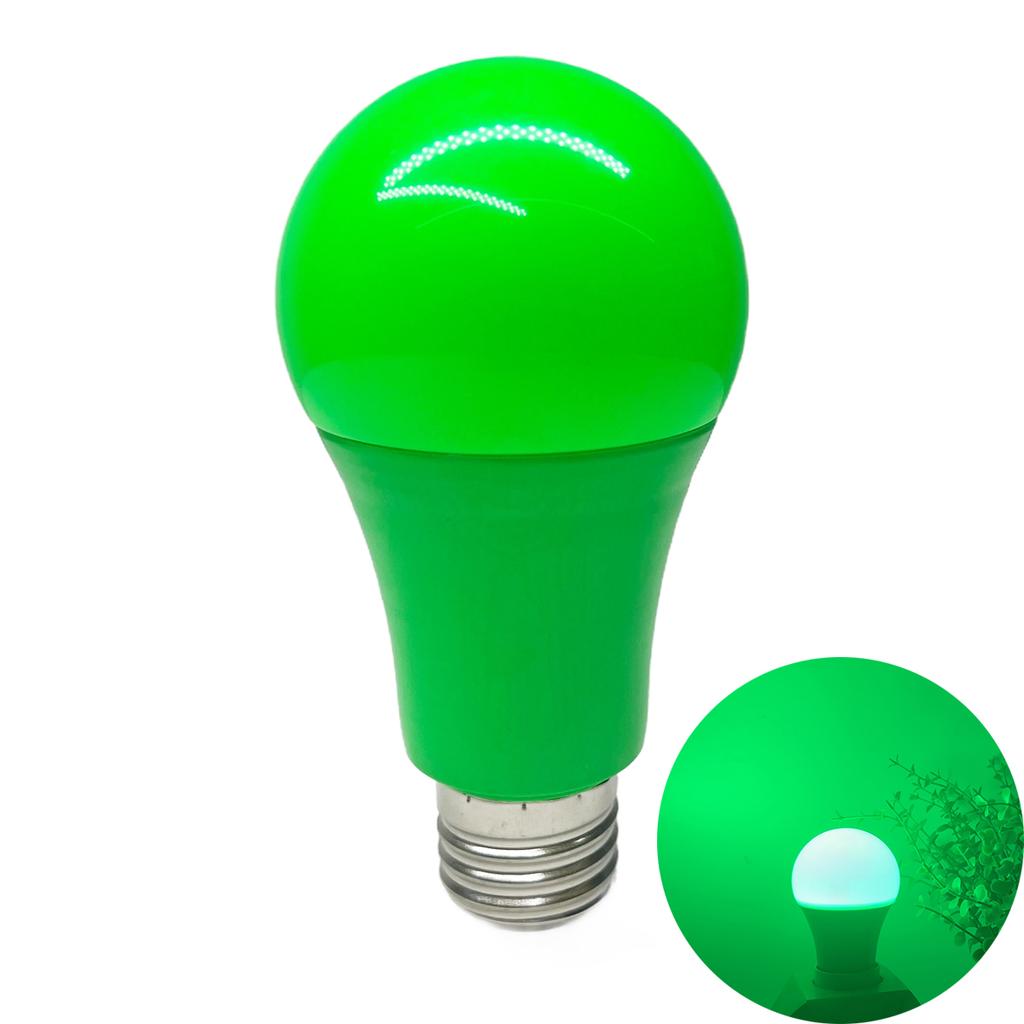 Farbige LED-Glühbirnen A65 5W Globusleuchten E27 Fassung B22 7 Farben Weiß 110V 220V 240V Kunststoffbirne Dekorativ für Wohnzimmer