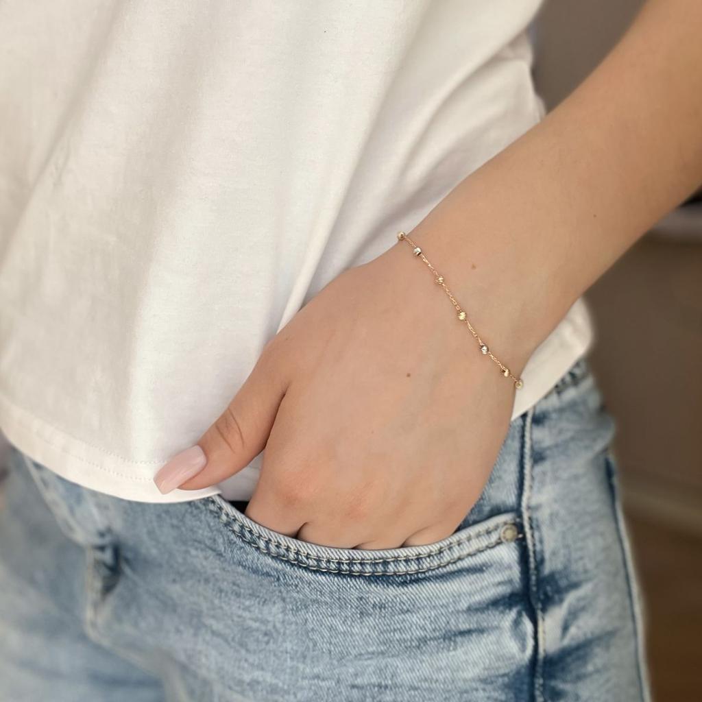 Gold Bracelet Without Stones (60001365)