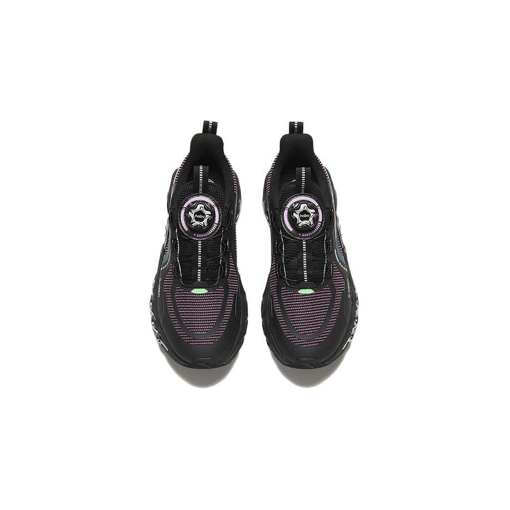 Anta Kids Energy Ring 9.0 Comfortable Trendy Shock Absorption Support Balance Low Top Running Shoes Kids running shoes Black 312345532-6